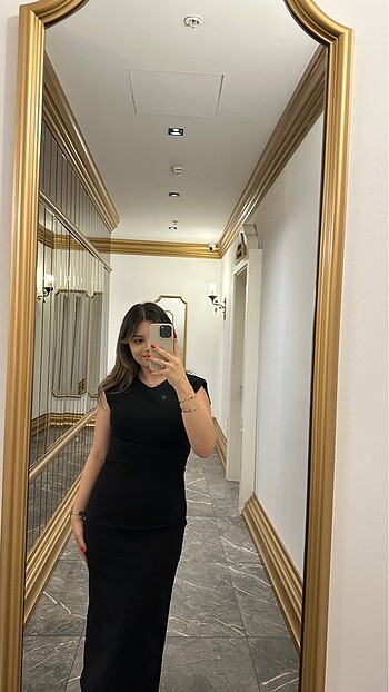 Zara Zara siyah elbise