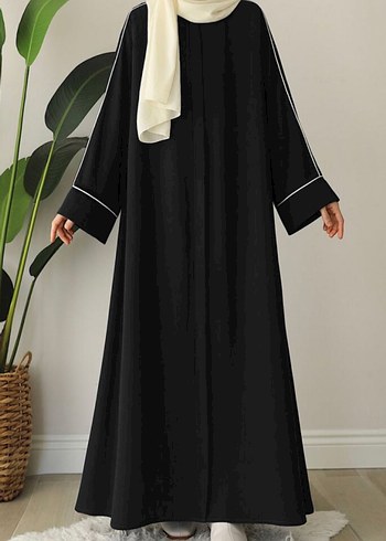 m Beden 1 BEDEN OMUZ BİYELİ ABAYA