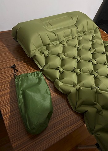 Şişme yatak tek kişilik ultra hafif - Görsel 3