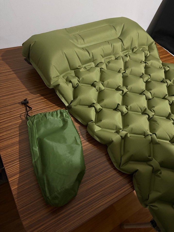 Şişme yatak tek kişilik ultra hafif - Görsel 3