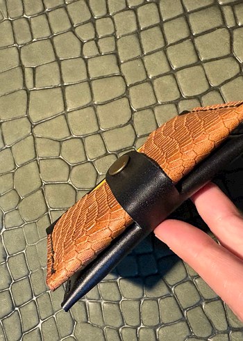 Hakiki deri ünisex kartvizit cüzdan - Görsel 3