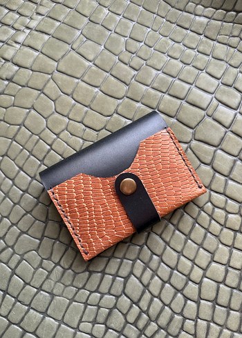 Hakiki deri ünisex kartvizit cüzdan - Görsel 7