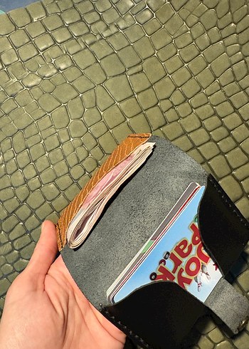 Hakiki deri ünisex kartvizit cüzdan - Görsel 5