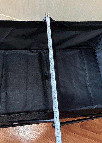 Katlanabilir Siyah kamp arabası - Görsel 5