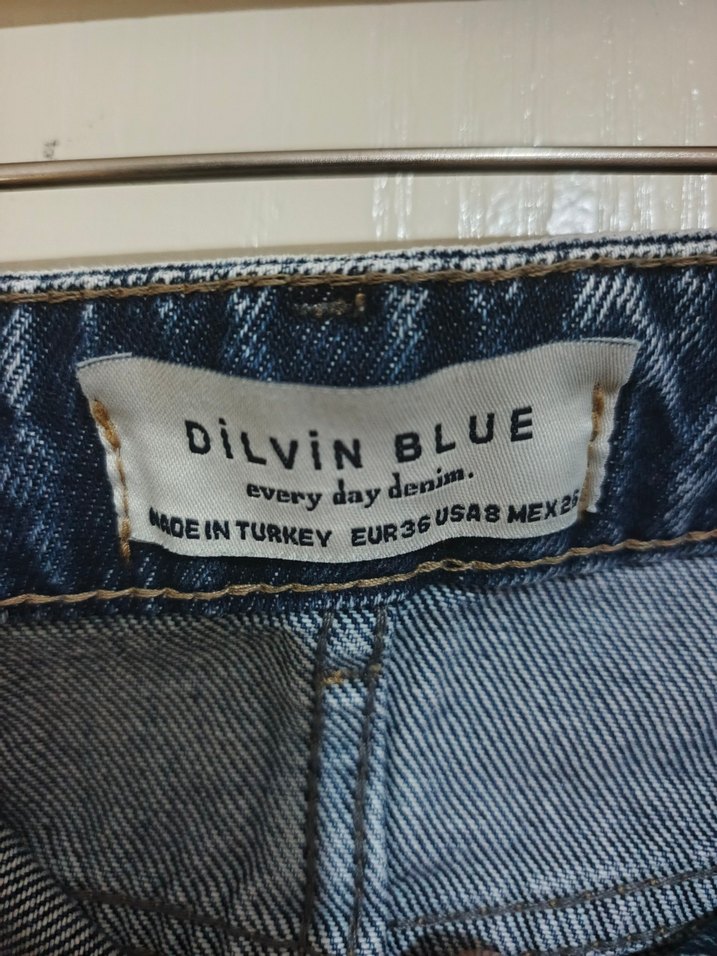 Yırtık ve Tokalı Kadın Kot Pantolon - Görsel 3