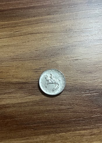 5 Lira 1981 Madeni para