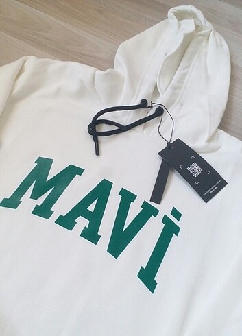 Mavi Jeans Mavi kopşüyonlu sweatshirt