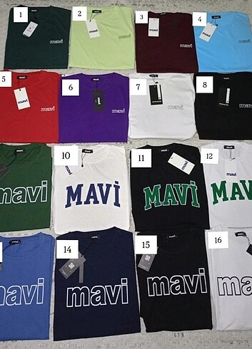 Mavi tişört unisextir. Barkotlu ve etiketlidir. Harika kaliteded
