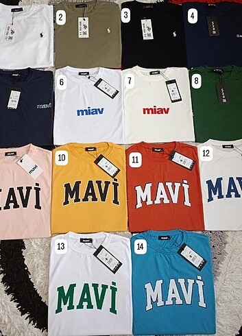 Mavi tişört unisextir. Barkotlu ve etiketlidir. Harika kaliteded