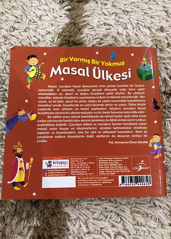 Bir Varmış Bir Yokmuş Masal Ülkesi Çocuk Kitabı
