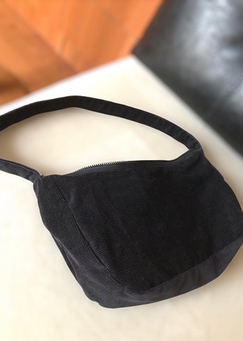 Diğer Kadife Minimalist Kadın Omuz Çantası