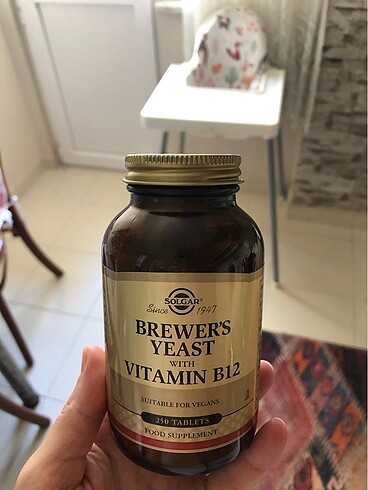 Solgar Brewer's Yeast with Vitamin B12
