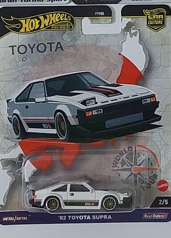 HOTWHEELS PREMİUM 1982 TOYOTA SUPRA MODEL ARABA