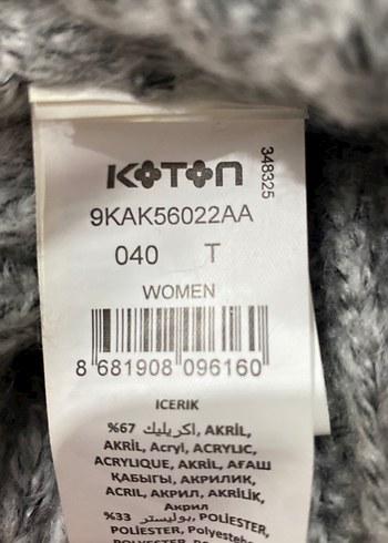 Gri Ponponlu Kadın Örgü Bere - Görsel 3