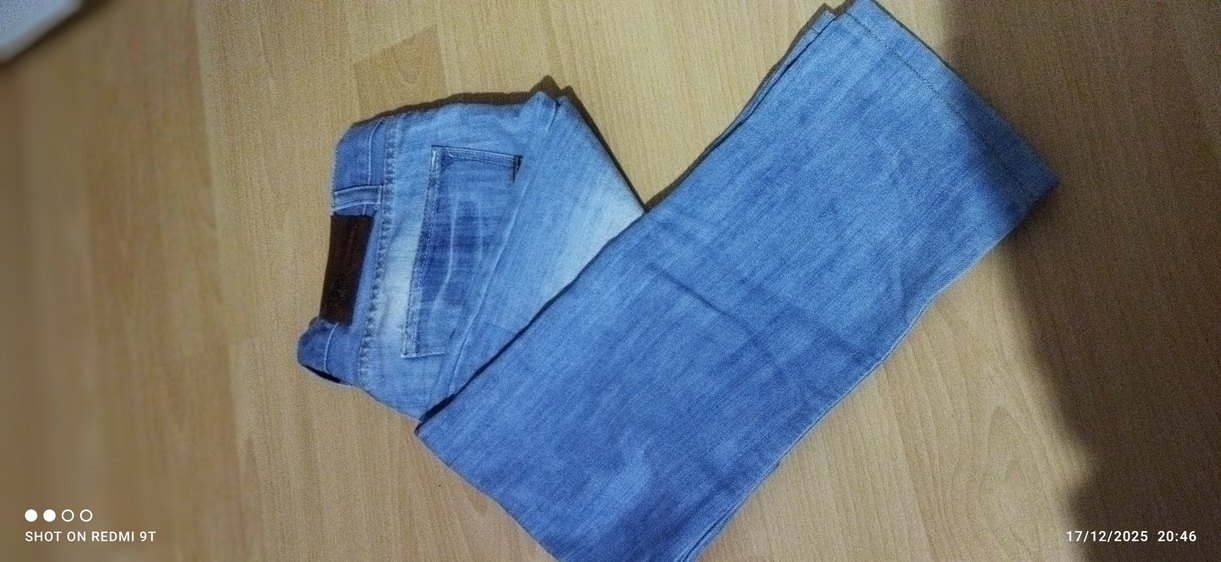 Erkek Mavi Regular Fit Kot Pantolon - Görsel 3