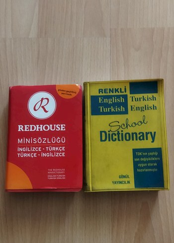 Redhouse İngilizce-Türkçe Mini Sözlük ve Renkli Okul Sözlüğü