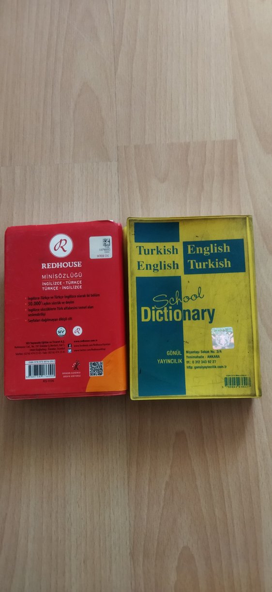 Redhouse İngilizce-Türkçe Mini Sözlük ve Renkli Okul Sözlüğü - Görsel 2