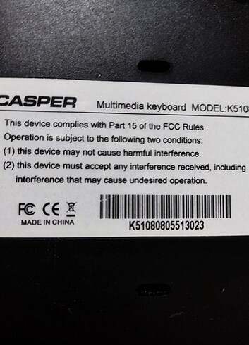 CASPER KLAVYE - Görsel 3