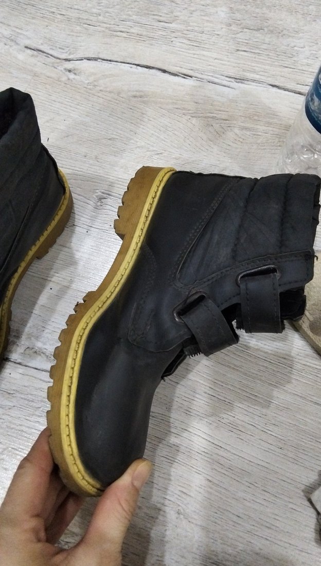 Siyah Tokalı Erkek Botu - Görsel 5