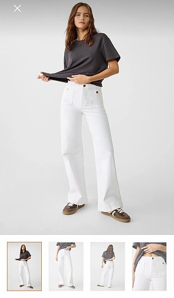 Stradivarius Stradivarius wide leg pantolon