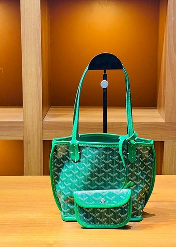 Maison Goyard Yeşil Deri Kadın Çanta