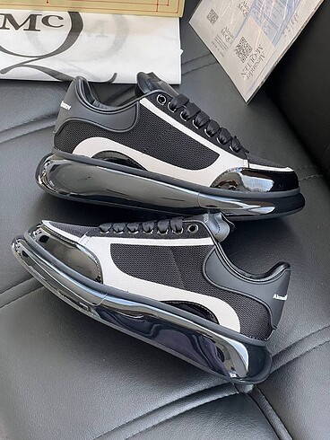 43 Beden siyah Renk Alexander Mcqueen transparent base ???? New Season ???? With Ori