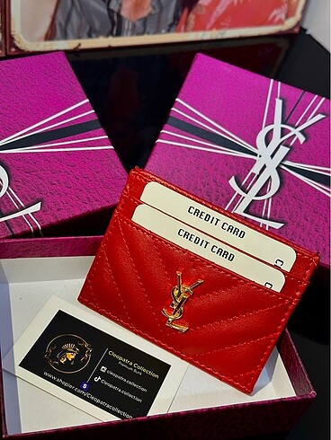 Yves Saint Laurent Kartlık Kırmızı