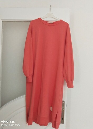 l Beden turuncu Renk Sweat tunik