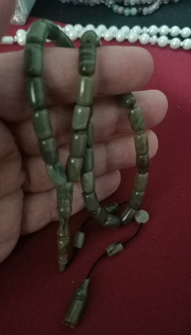 Zeytin  yeşili Erkek Tesbih - Görsel 5