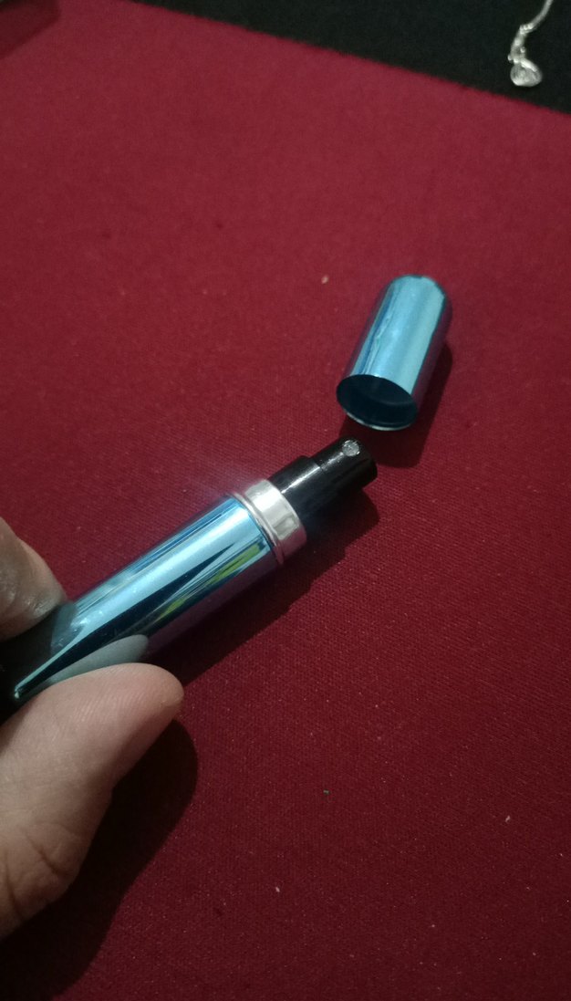 Kadın Parfümü Metalik Seyahat Şişesi - Görsel 2