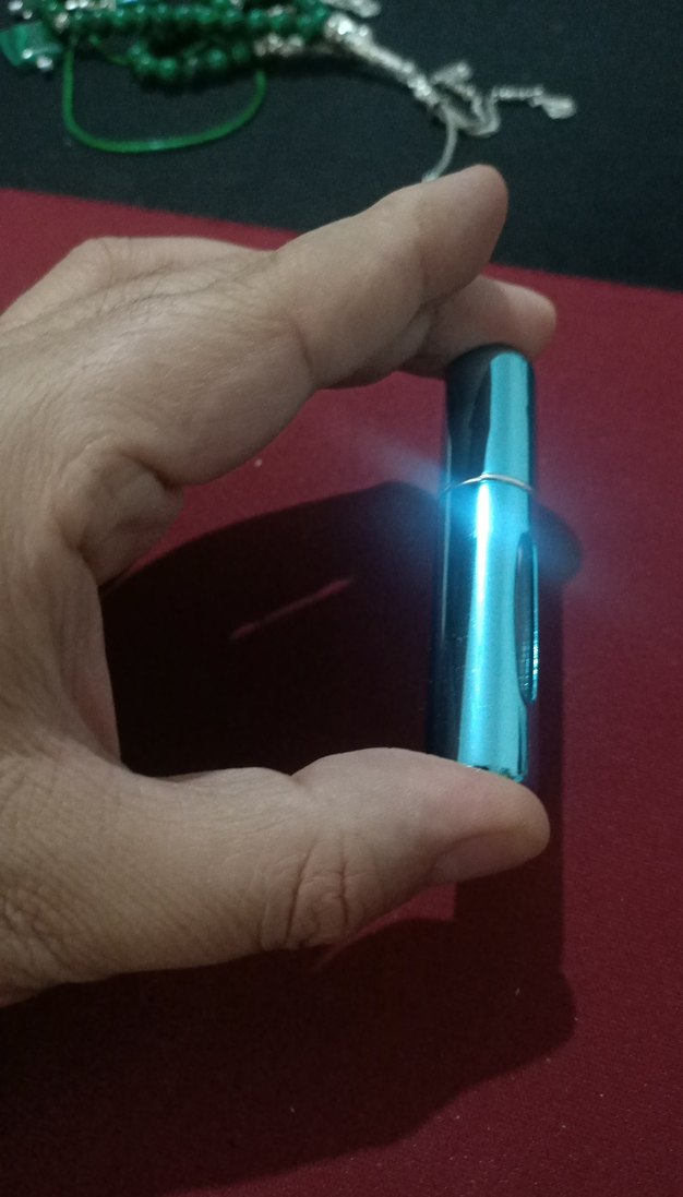 Kadın Parfümü Metalik Seyahat Şişesi - Görsel 4