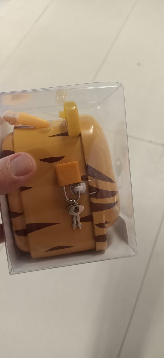 Kaplan Figürlü Eğitici Metal Kumbara - Görsel 4