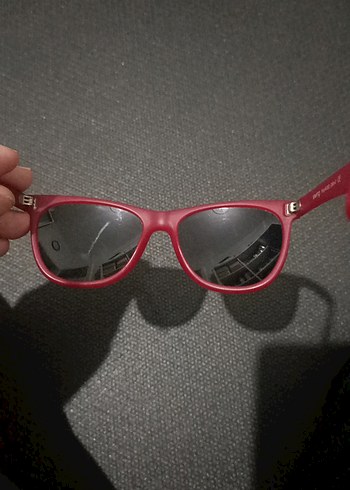 Kırmızı Klasik Uniseks Güneş Gözlüğü - Görsel 6