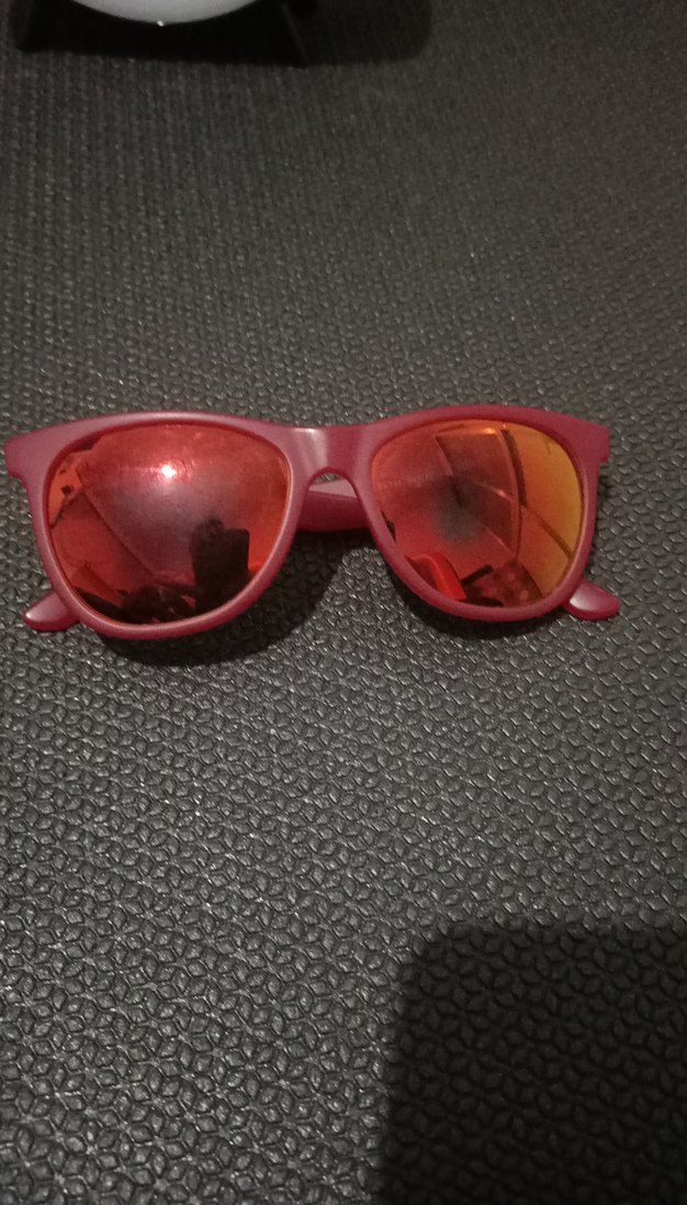 Kırmızı Klasik Uniseks Güneş Gözlüğü - Görsel 5