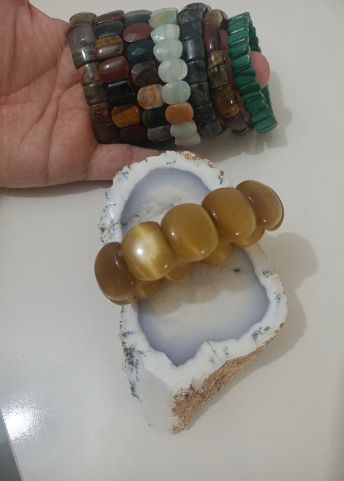 Elit Doğaltaş bileklikler( çeşitli } - Görsel 2