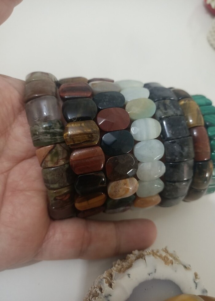 Elit Doğaltaş bileklikler( çeşitli } - Görsel 3