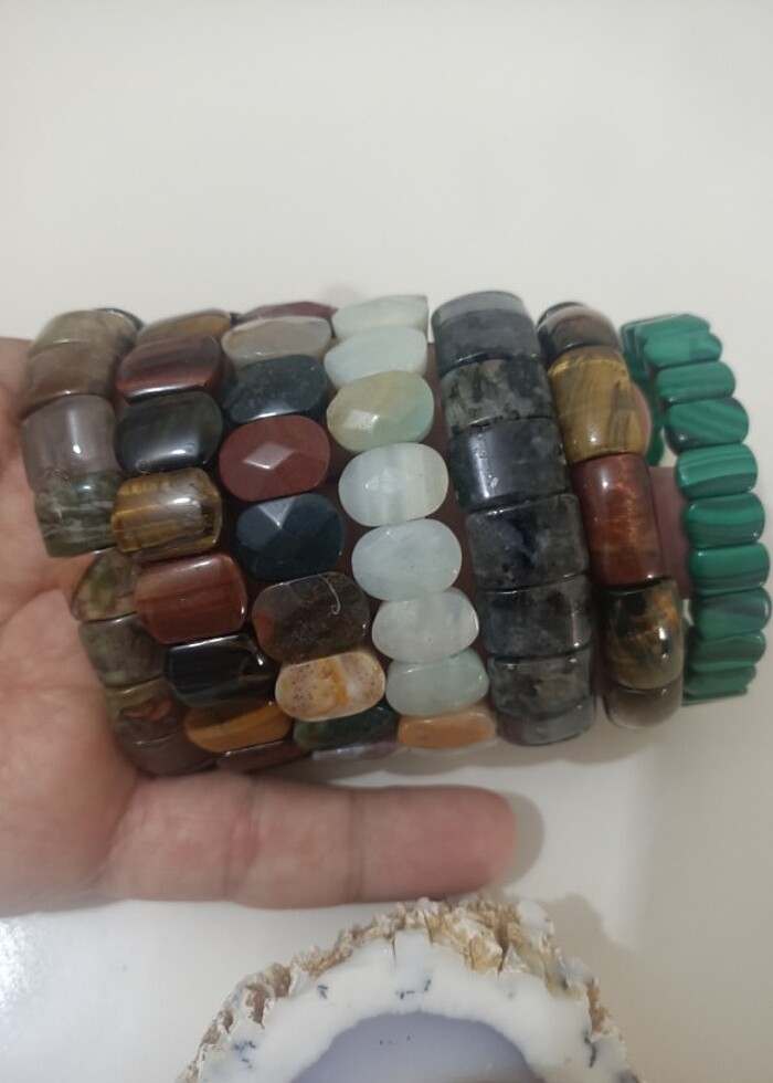 Elit Doğaltaş bileklikler( çeşitli } - Görsel 4