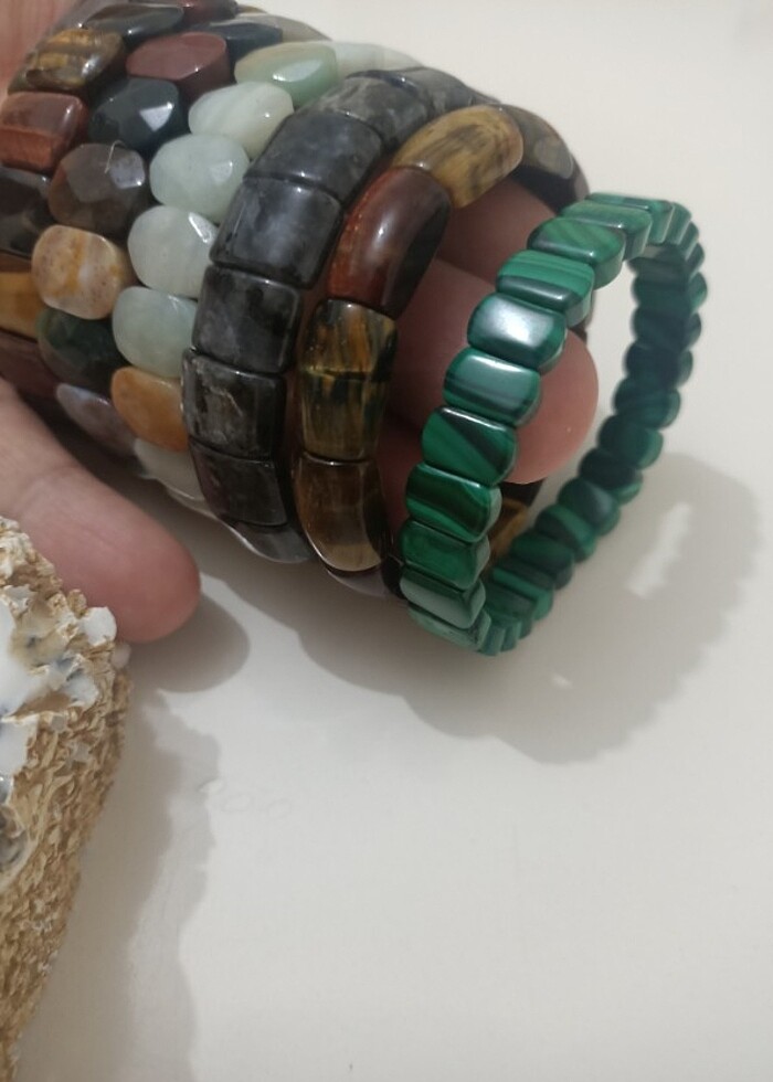Elit Doğaltaş bileklikler( çeşitli } - Görsel 5