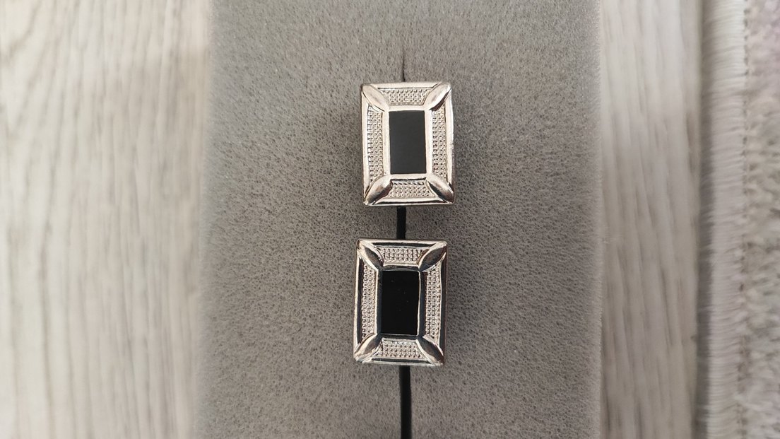 Gri Vintage Erkek Kol Düğmeleri - Görsel 2