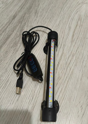 17 cm USBli modları olan akvaryum ledi adet fiyatıdır - Görsel 6