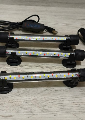 17 cm USBli modları olan akvaryum ledi adet fiyatıdır - Görsel 8