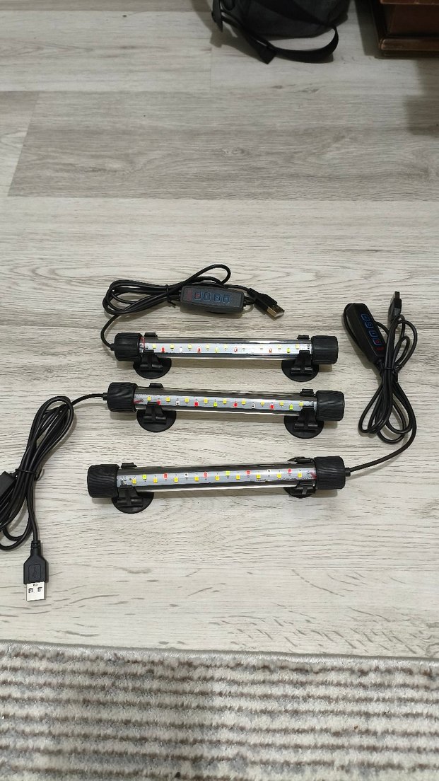 17 cm USBli modları olan akvaryum ledi adet fiyatıdır - Görsel 5