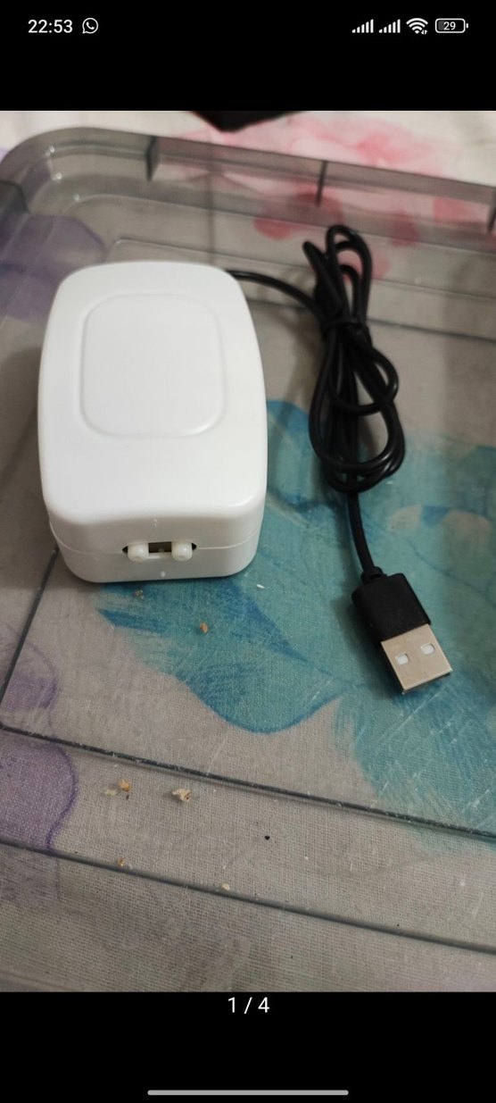 USB li çift çıkış hava motoru - Görsel 4