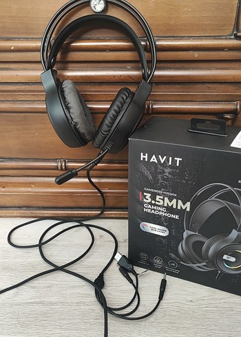 Havit 3.5MM Kablolu Siyah Gaming Kulaklık