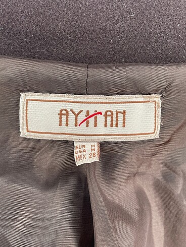 m Beden kahverengi Renk Diğer Blazer %70 İndirimli.