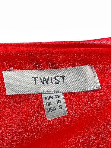 38 Beden çeşitli Renk Twist Uzun Elbise %70 İndirimli.
