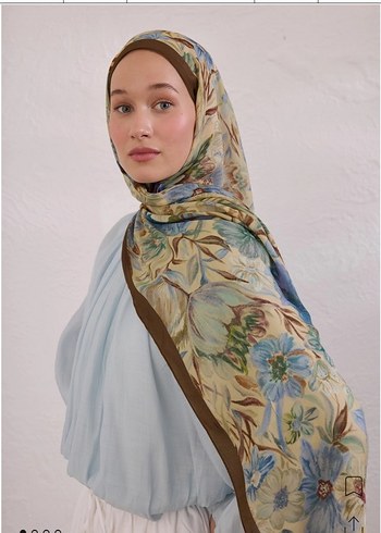 Diğer freshscarf desenli rami şal