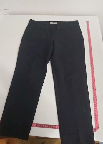 Siyah Regular Fit Kumaş Kadın Pantolon
