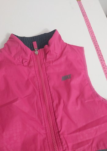 Diğer Kız Çocuk Fermuarlı Pembe Spor Yelek