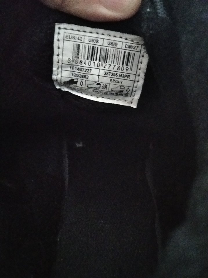 Siyah Bağcıklı ve yandan fermuarlı Erkek  Bot - Görsel 5